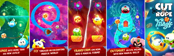 Cut the Rope Magic Available for Free Download as Apple's App of the Week – iOS, iPhone, iPad