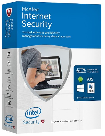 mcafee internet security 2017 six months license
