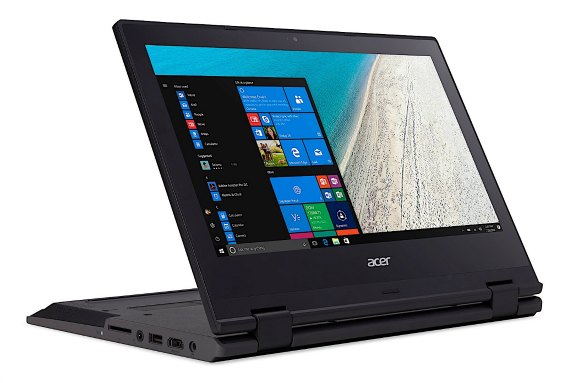 TravelMate Spin B1 - Acer's First Windows 10 S Convertible Laptop for $299