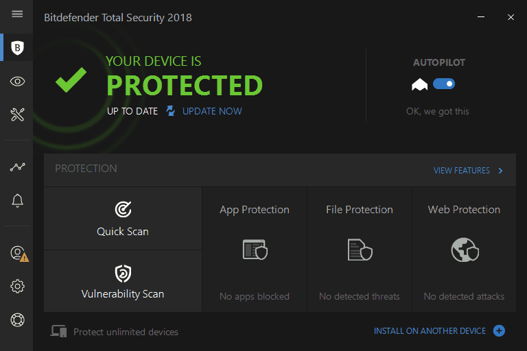 Bitdefender Total Security 2018 Free Download With Genuine License